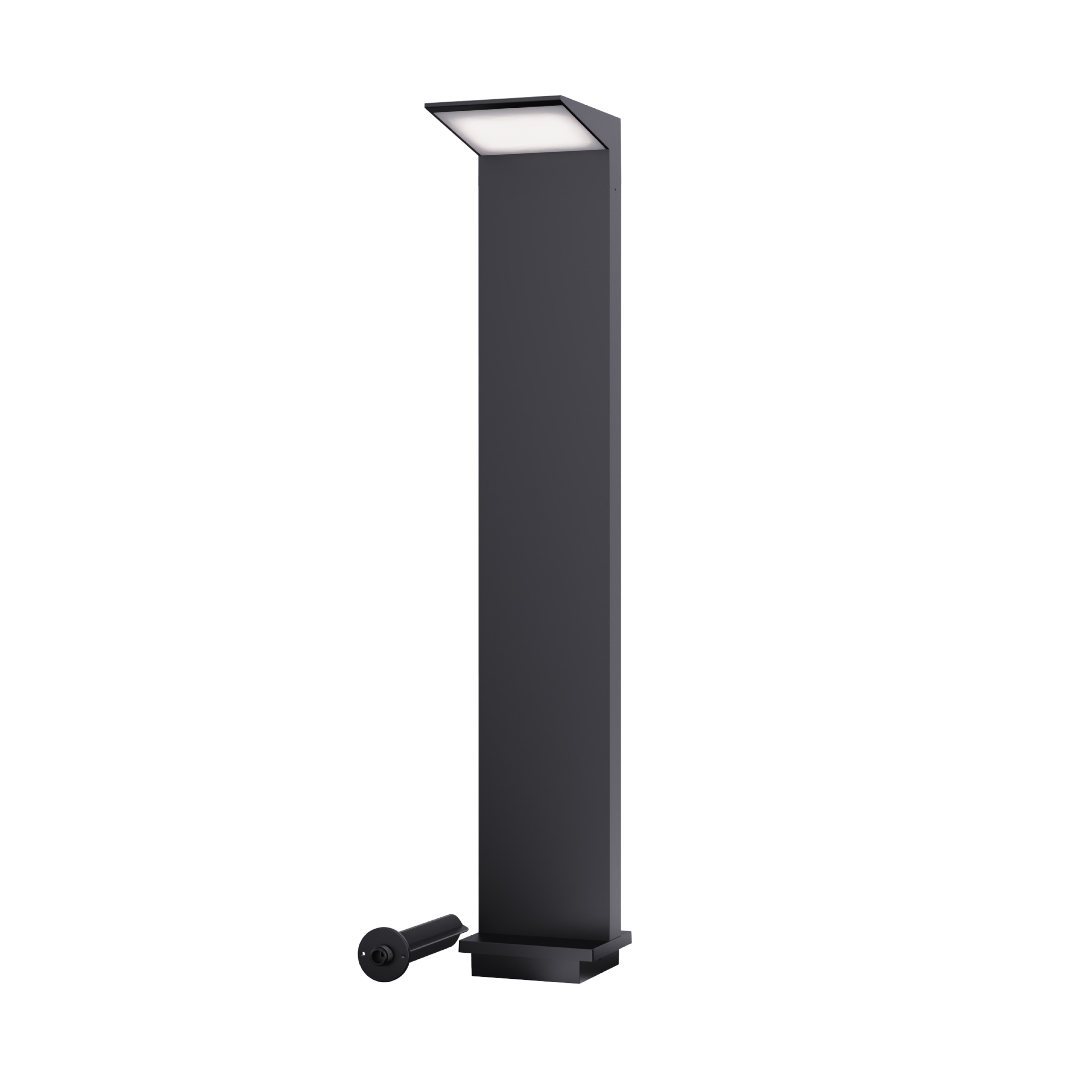 Contemporary Landscape Bollard Light with GU10/GX53/E27 Sockets - Zhongshan OEM