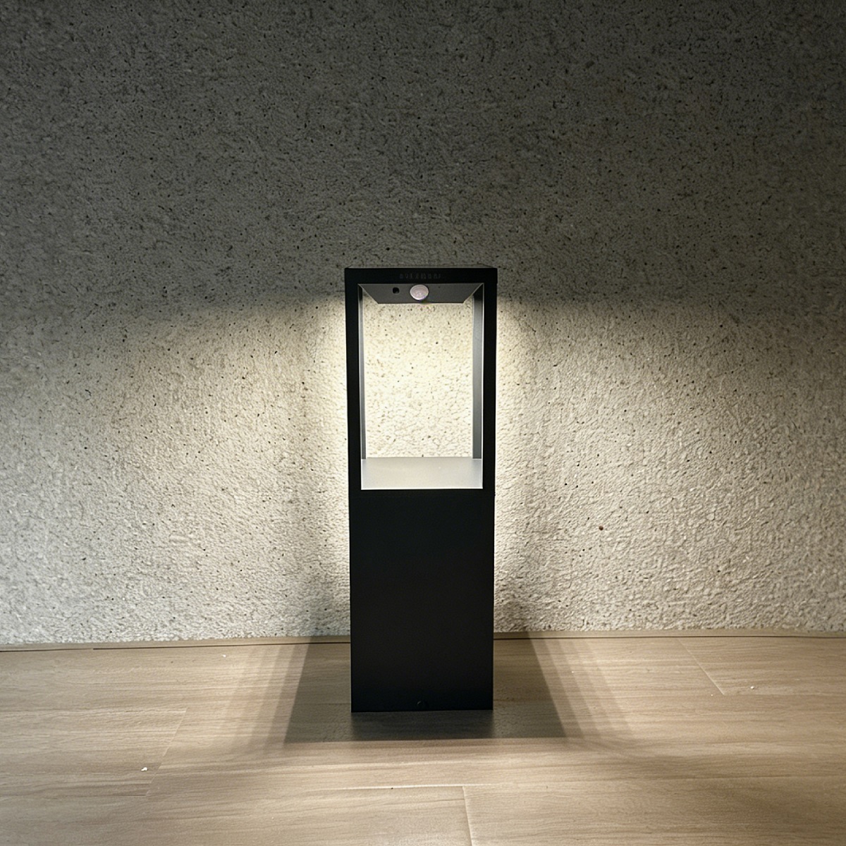 45cm solar led bollard light in factory