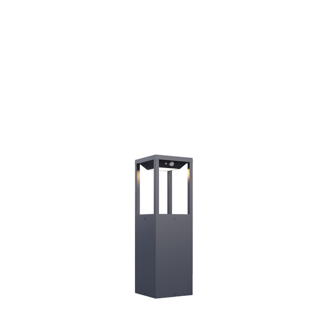 45cm solar bollard light
