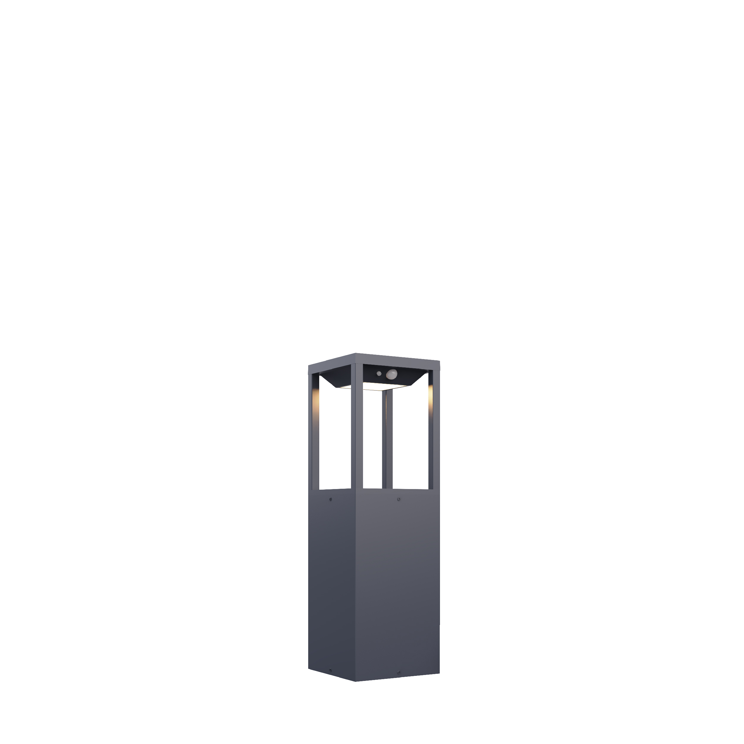 45cm solar bollard light
