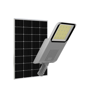 Powerful 80W Solar-Powered LED Street Light with Integrated Photovoltaic Panel