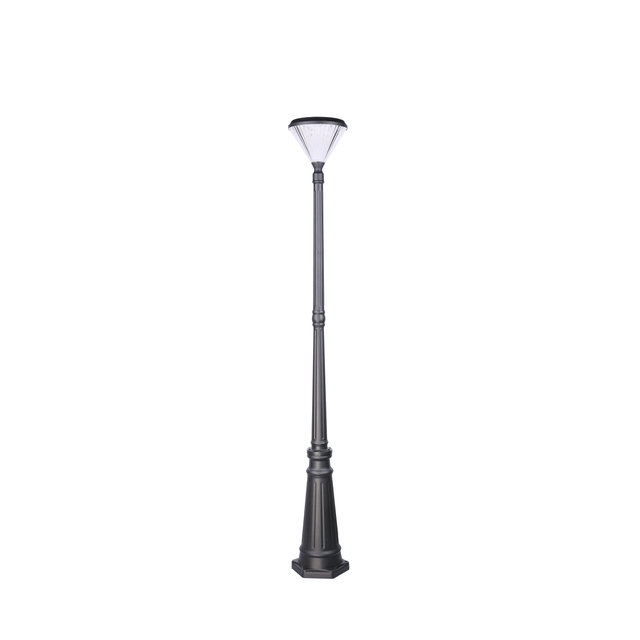 single head solar lamp post