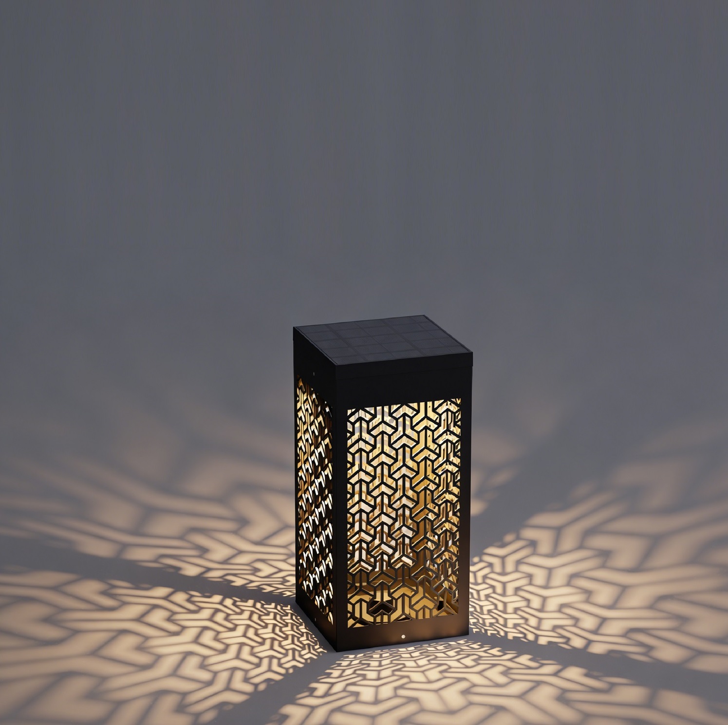 LUMIX-05 | Solar Powered Steel Pathway Bollard Lights