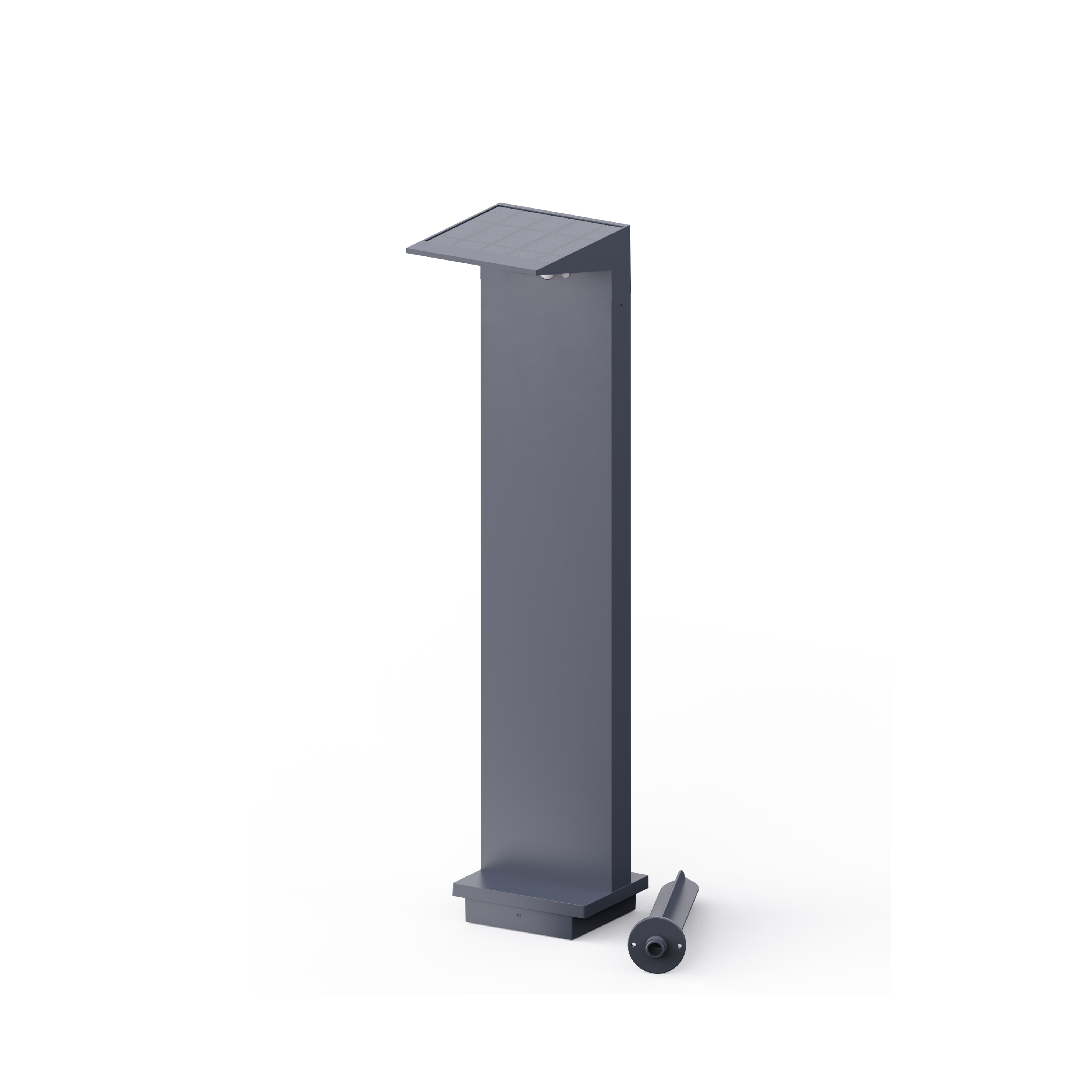Solar lamp post