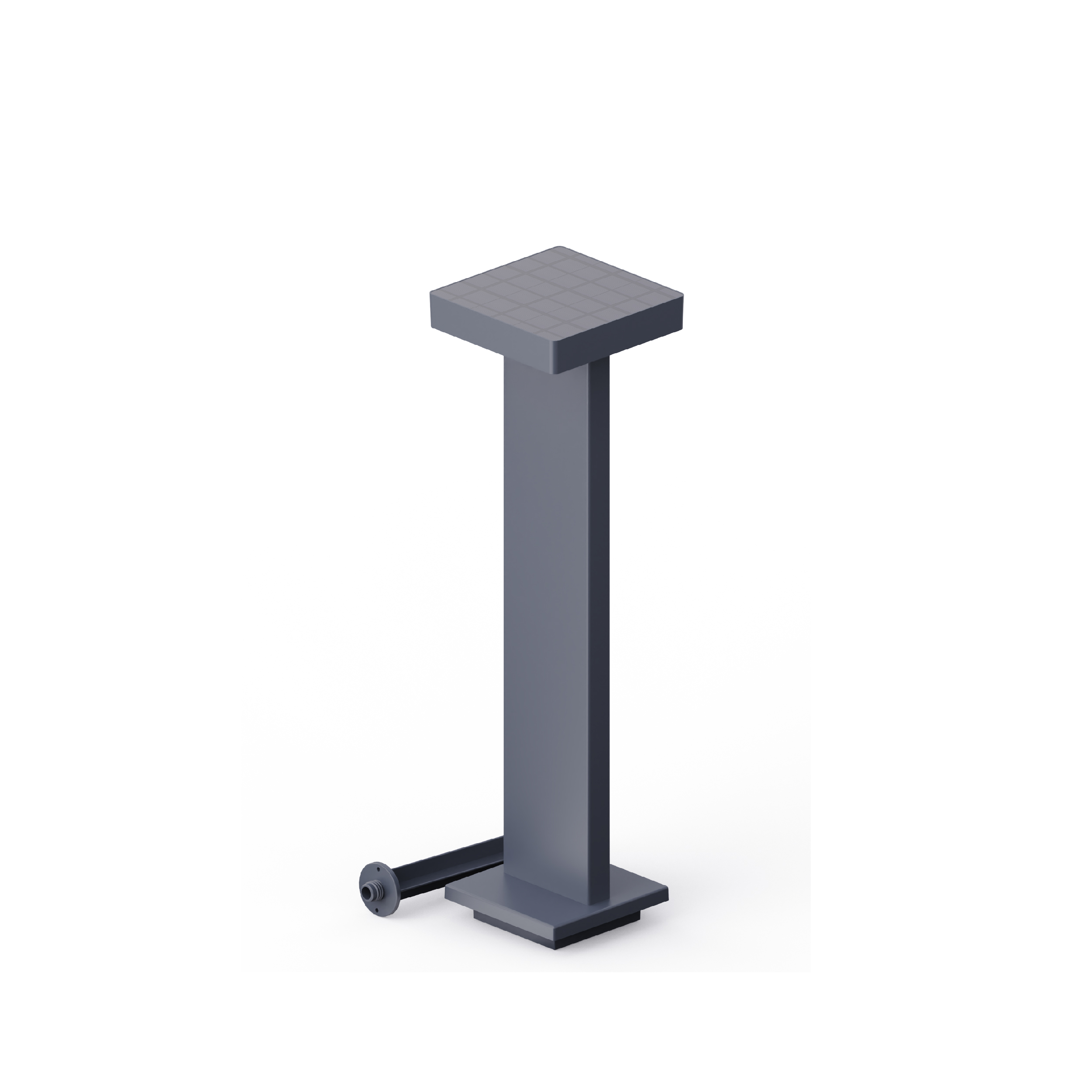 650mm height solar bollard light 