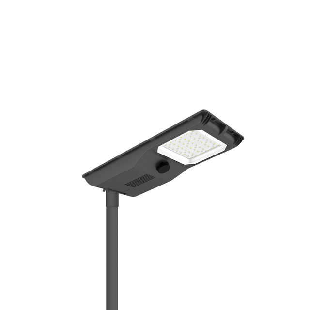 Intelligent Solar-Powered LED Street Lighting Fixture factory