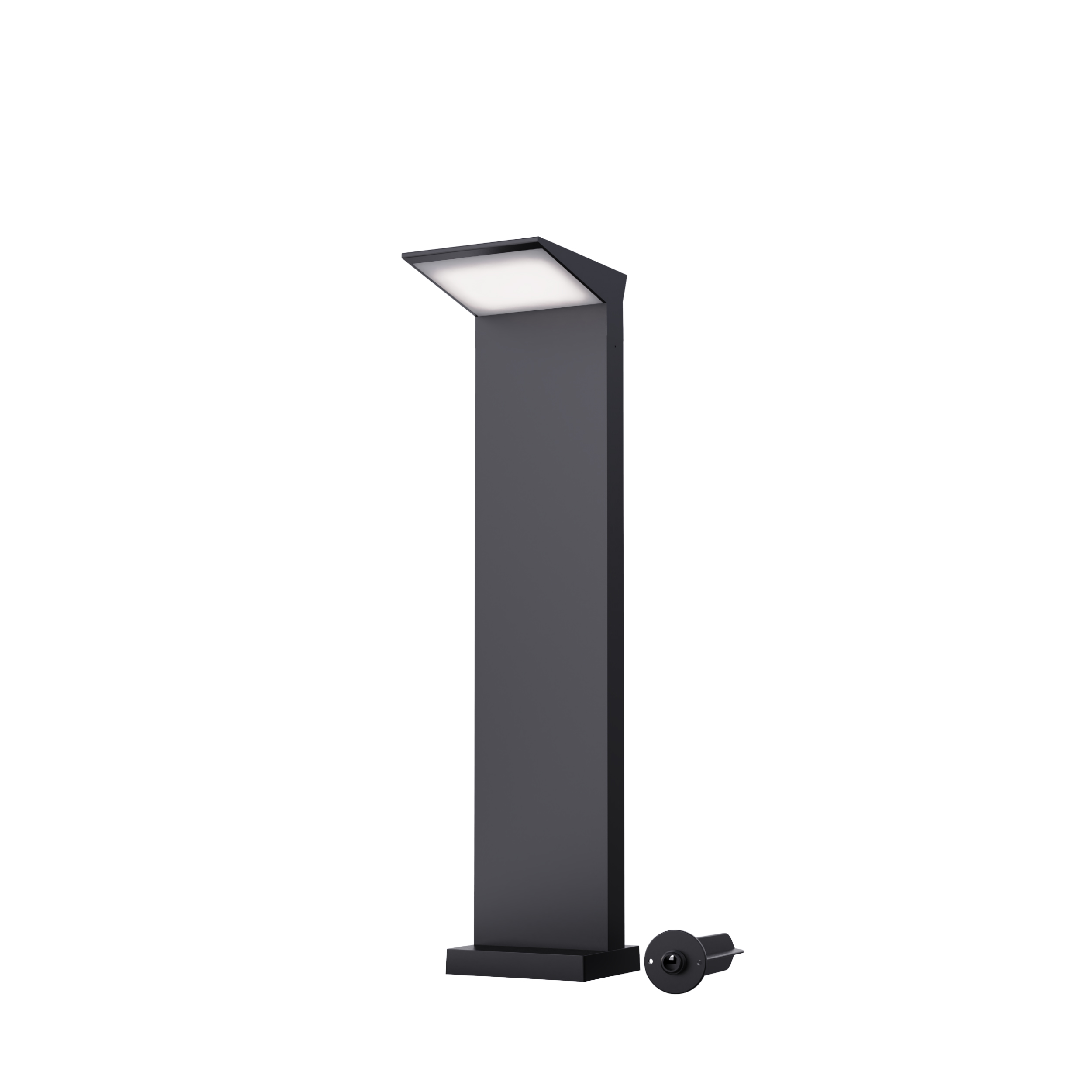 Aluminum LED Bollard Lights with GU10/GX53/E27 Sockets - IP65 Waterproof Outdoor Lighting Solutions
