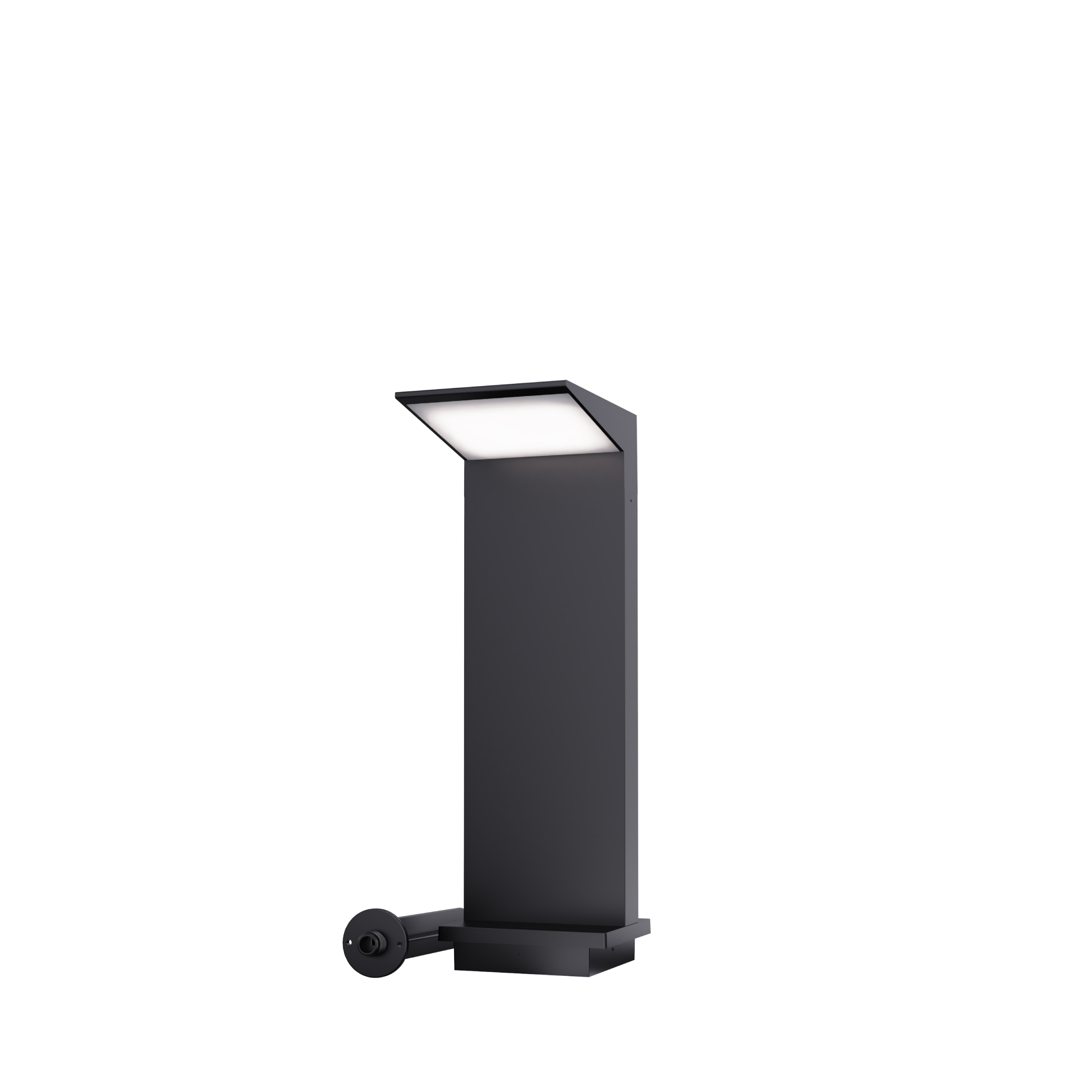 Dimmable LED Bollard Lighting Fixture with Multi-Base Compatibility