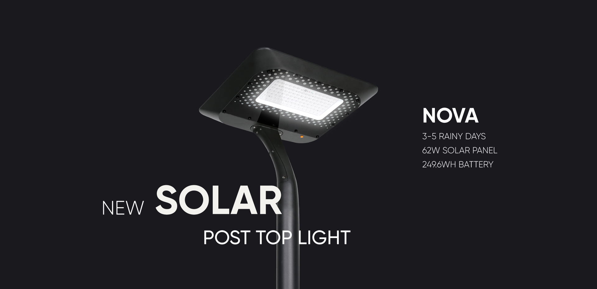 outdoor bollard and wall light with IP65 rated