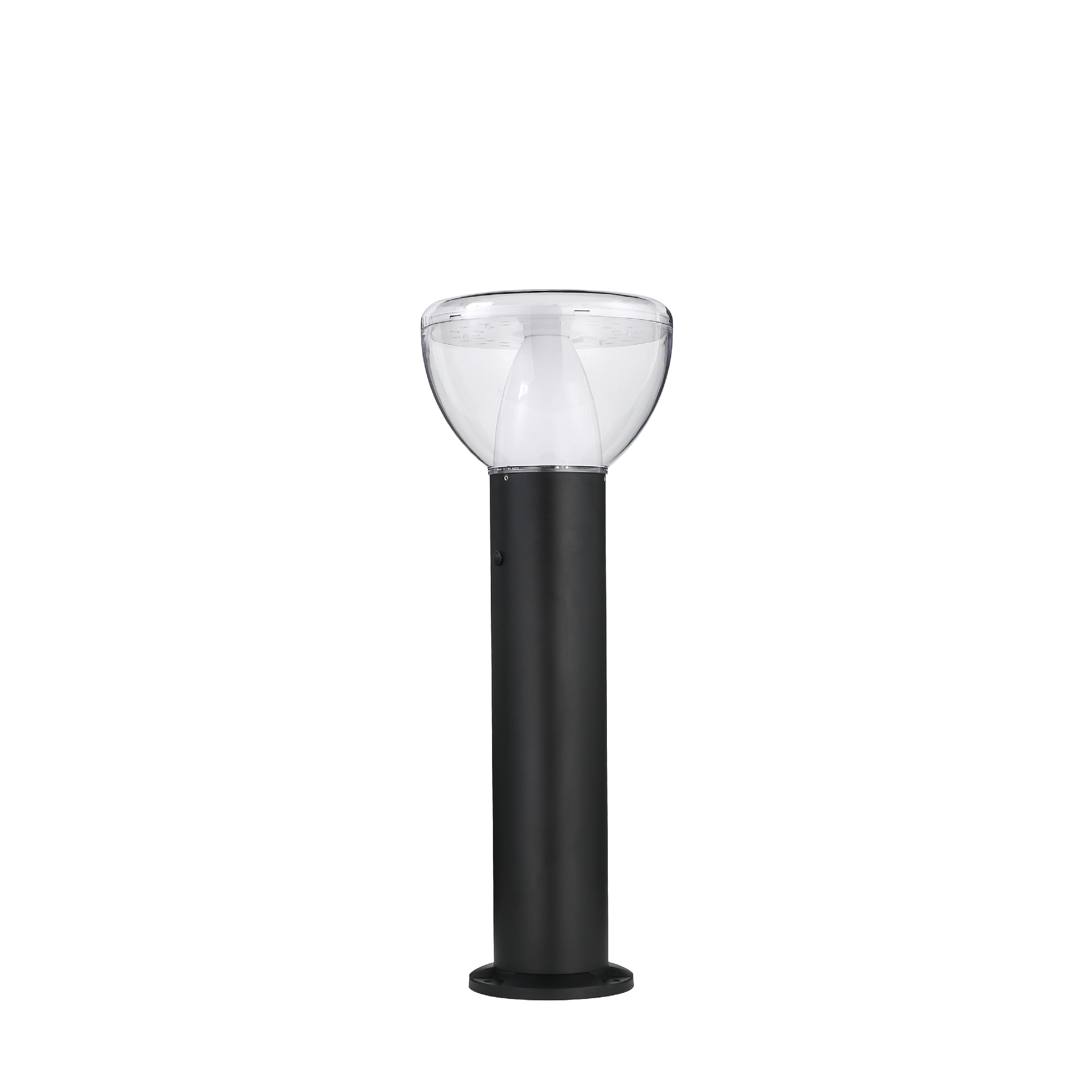PC solar bollard light