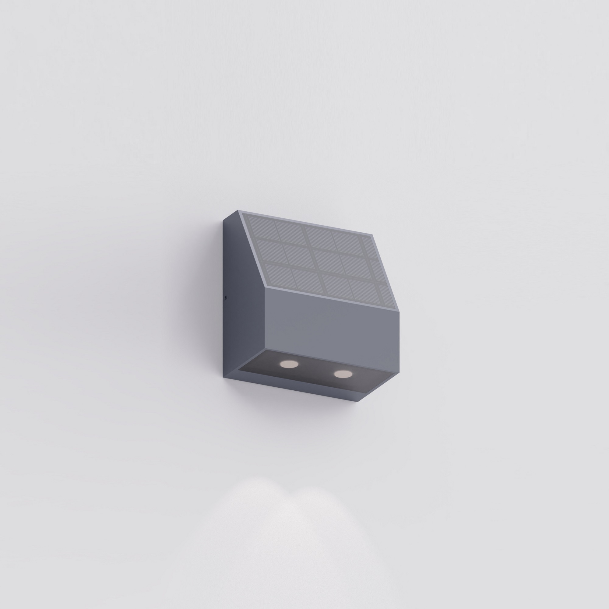Energy-Efficient Outdoor Wall Fixture Powered by Sunlight
