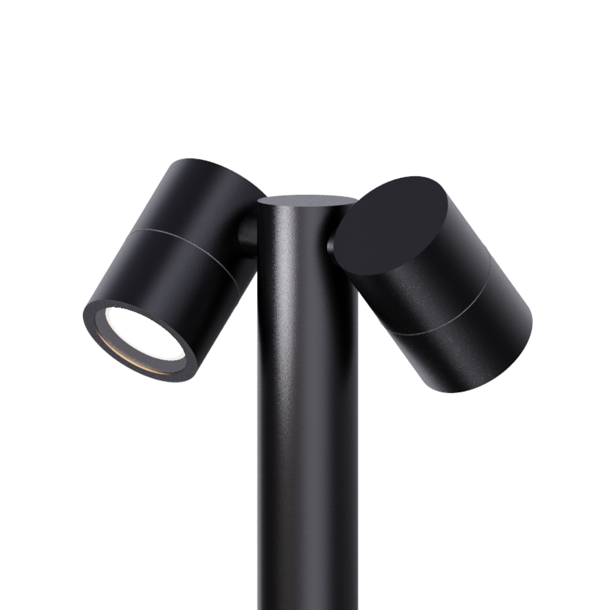 dual head gu10 bollard light