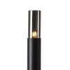 Contemporary outdoor bollard lighting with E27 socket installation