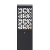 Solar-Powered Lawn Light with GU10/E27 Dual Base Compatibility