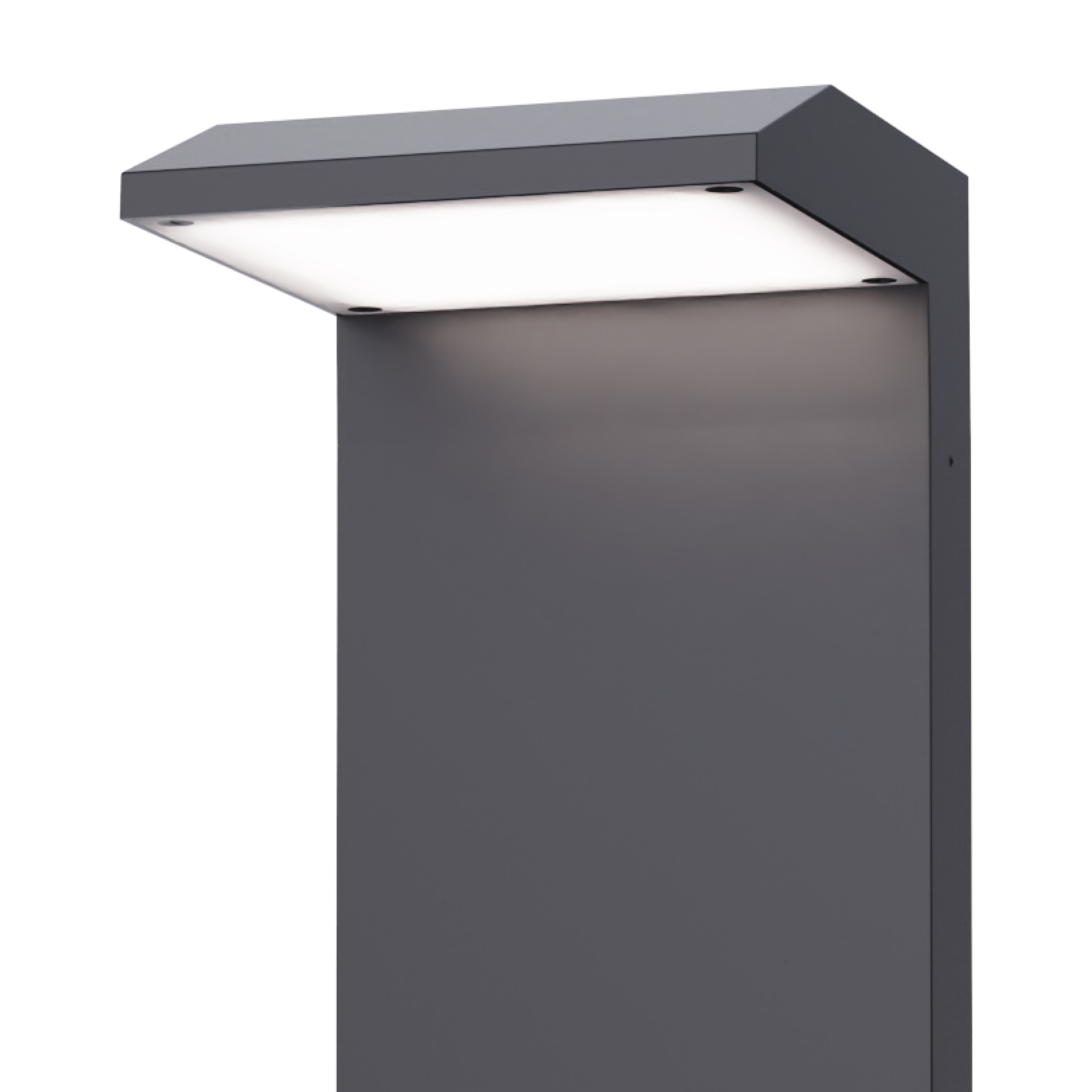 Multifunctional Aluminum Bollard with LED Light