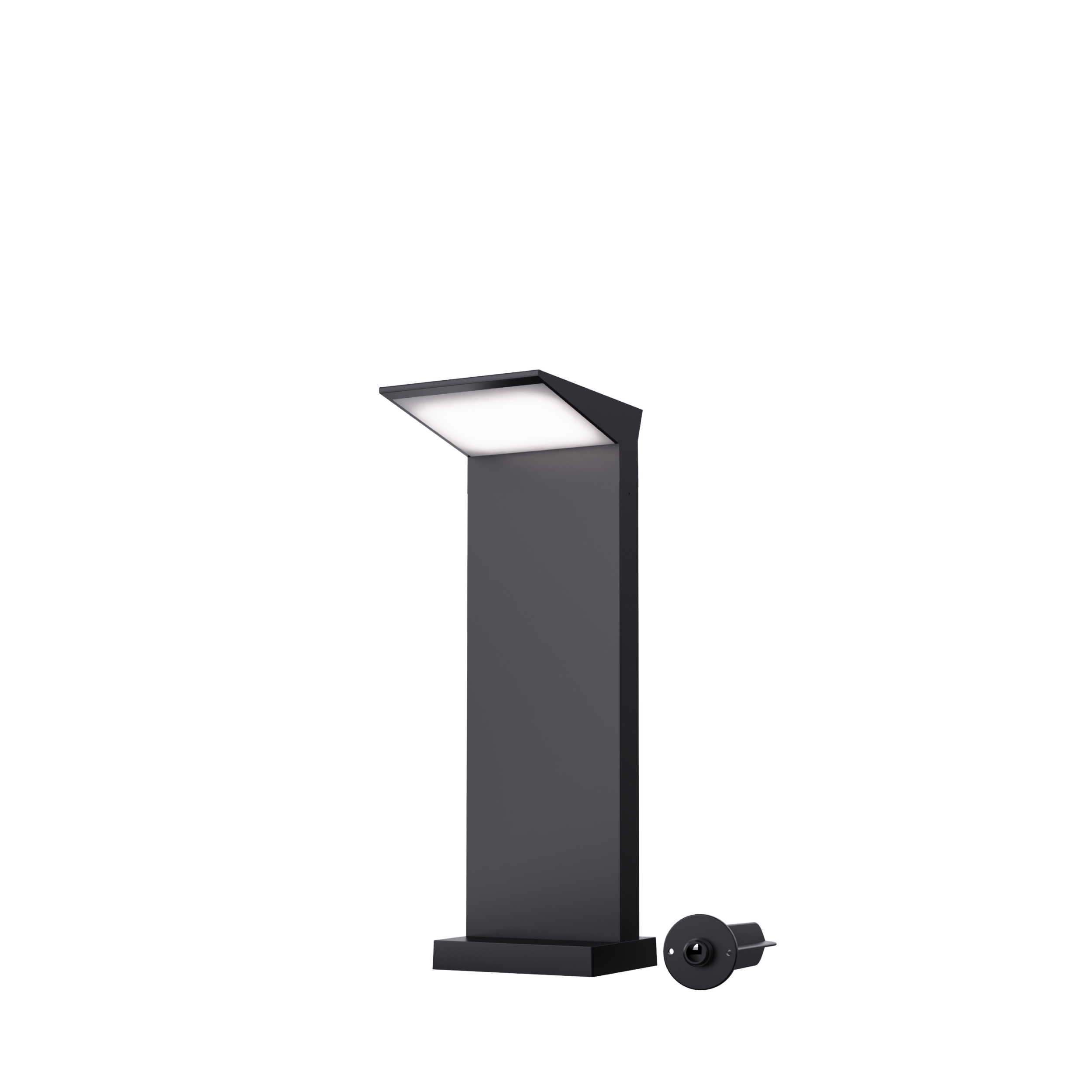 Durable Aluminum Bollard Lighting - GU10/GX53/E27 LED Options for Landscape & Pathway Illumination