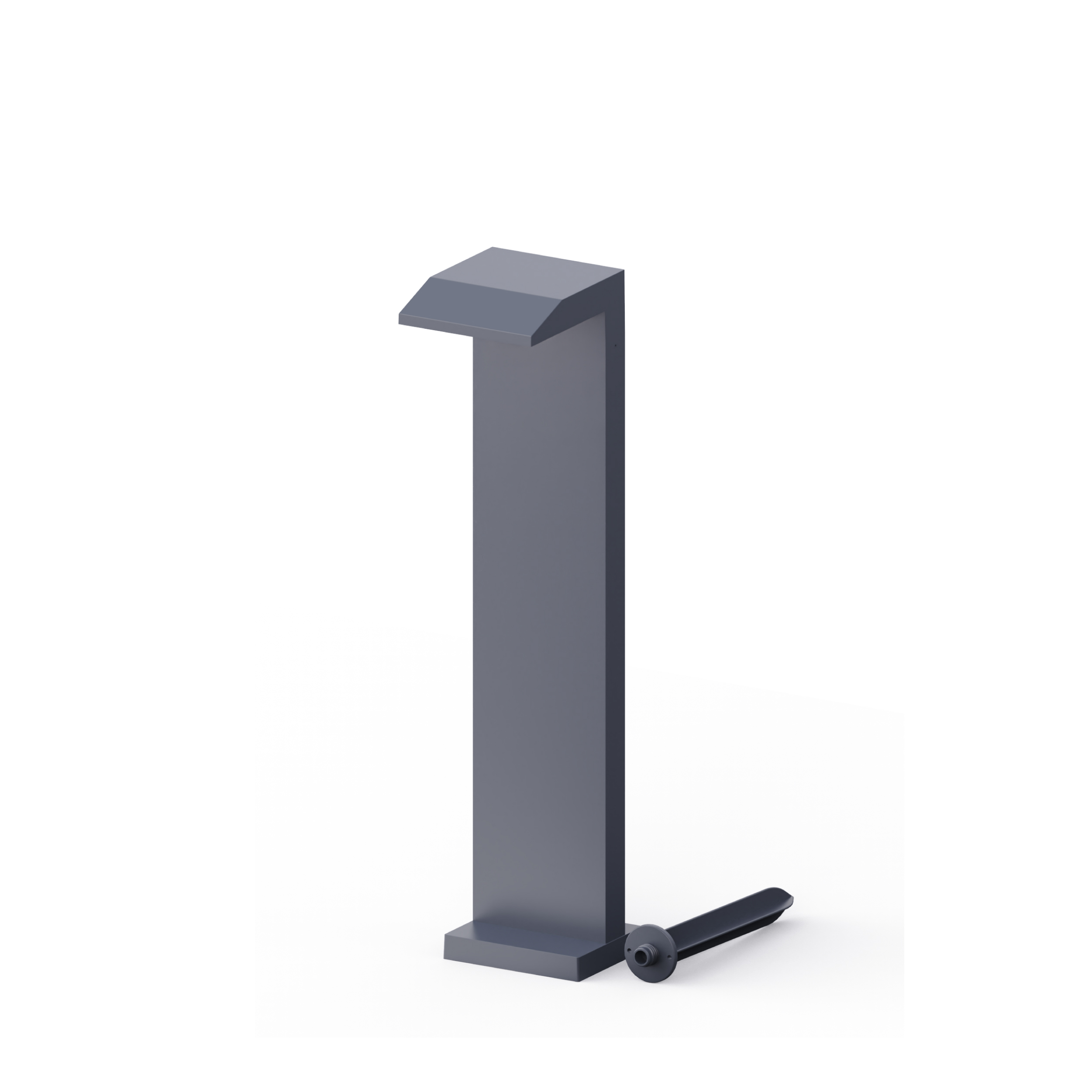 Sleek and Durable Outdoor Bollard Lamp