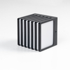 Aluminum gx53 wall light