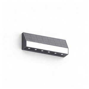 Sleek Solar-Powered Wall Light