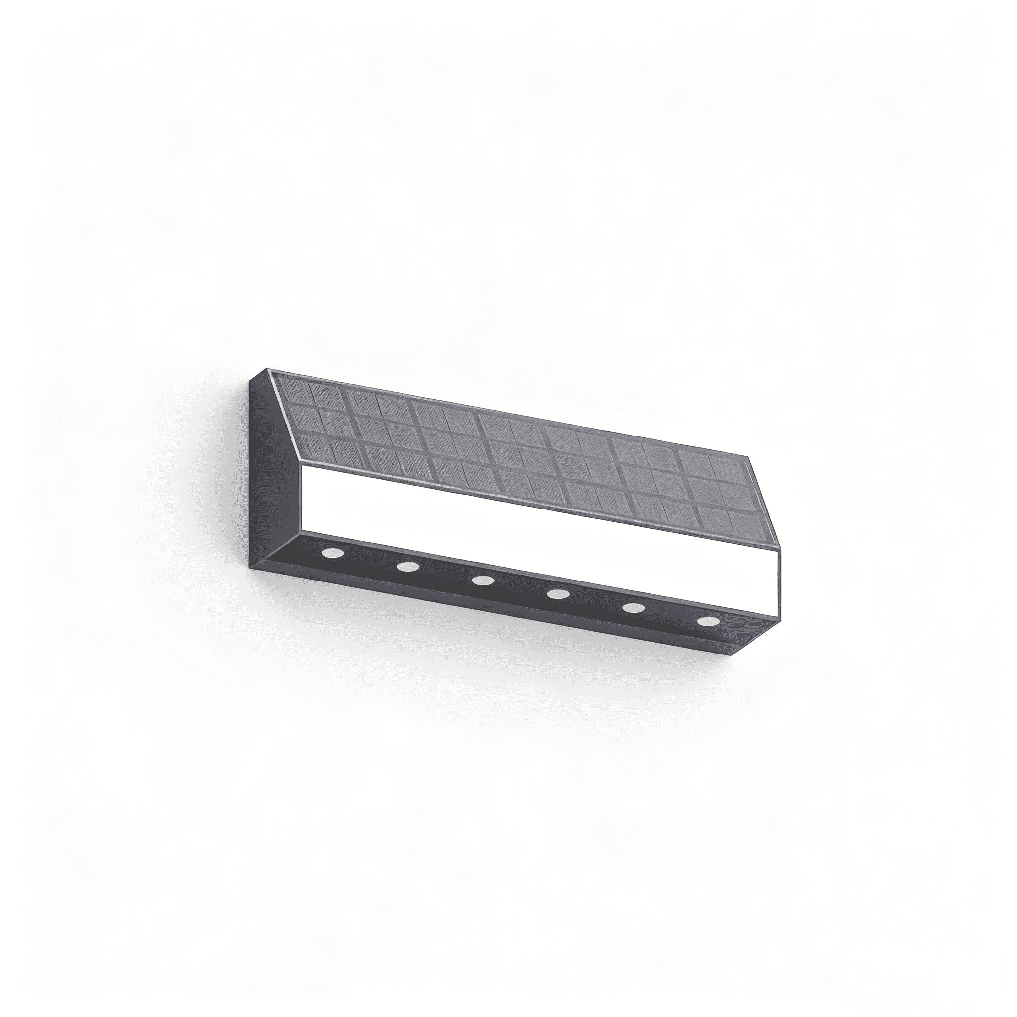 Sleek Solar-Powered Wall Light