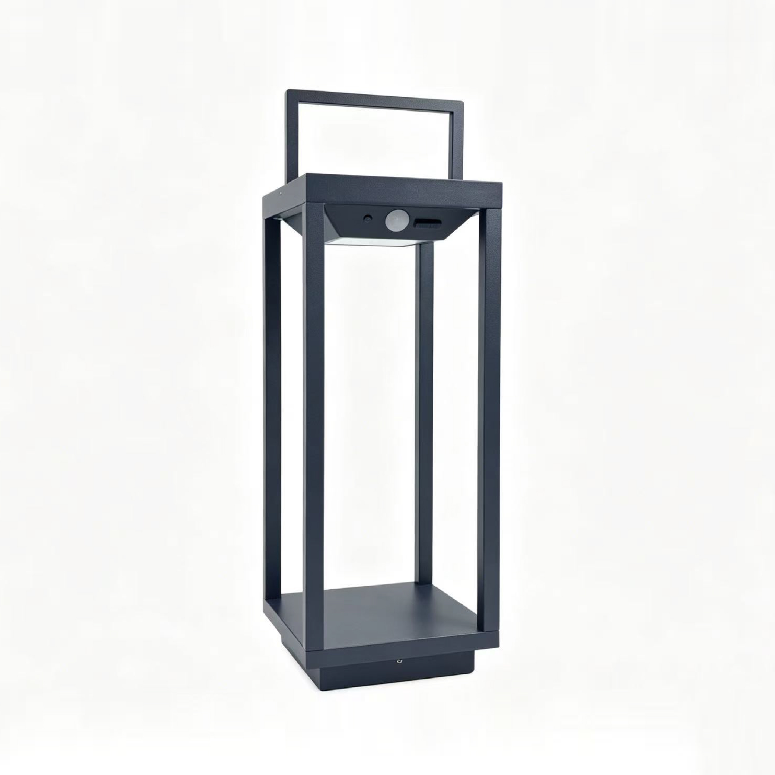 solar garden light with handle