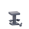 solar bollard light with dual spot light head