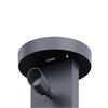 round head solar bollard light