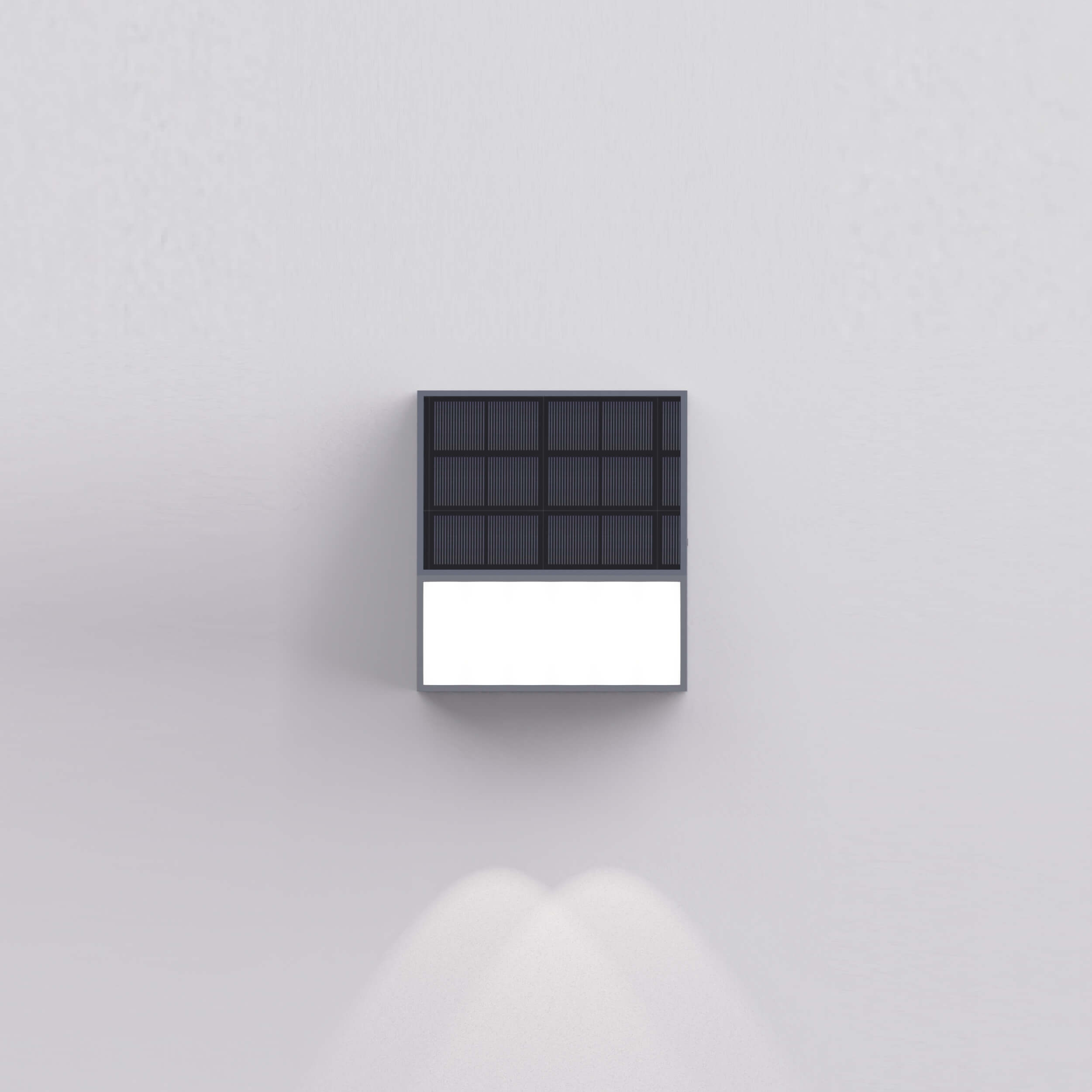 Bright Solar Wall Light with Multiple LEDs
