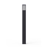 Stylish Outdoor Lamp Post with Perforated Design