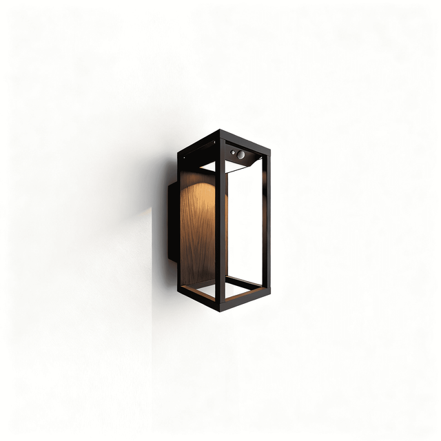 solar wall sconce light