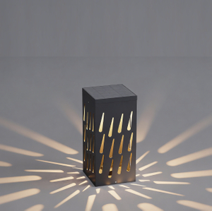 solar power bollard light