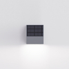 Aluminum Solar wall light- Adjustable Mount & 2-Year Warranty
