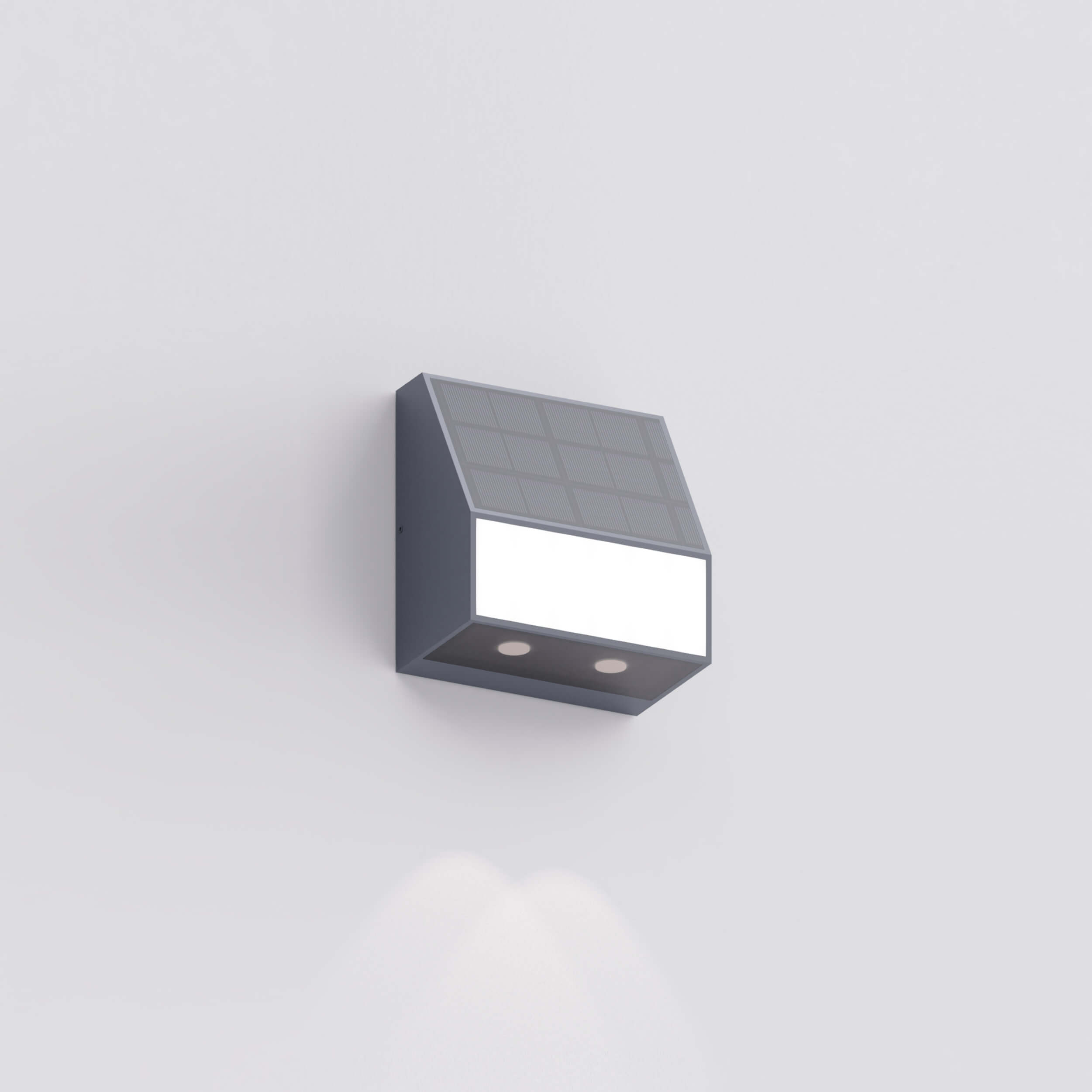 Modern Solar-Powered Wall Mounted Light