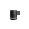 gx53 black wall light with acrylic ring