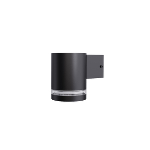 gx53 black wall light with acrylic ring