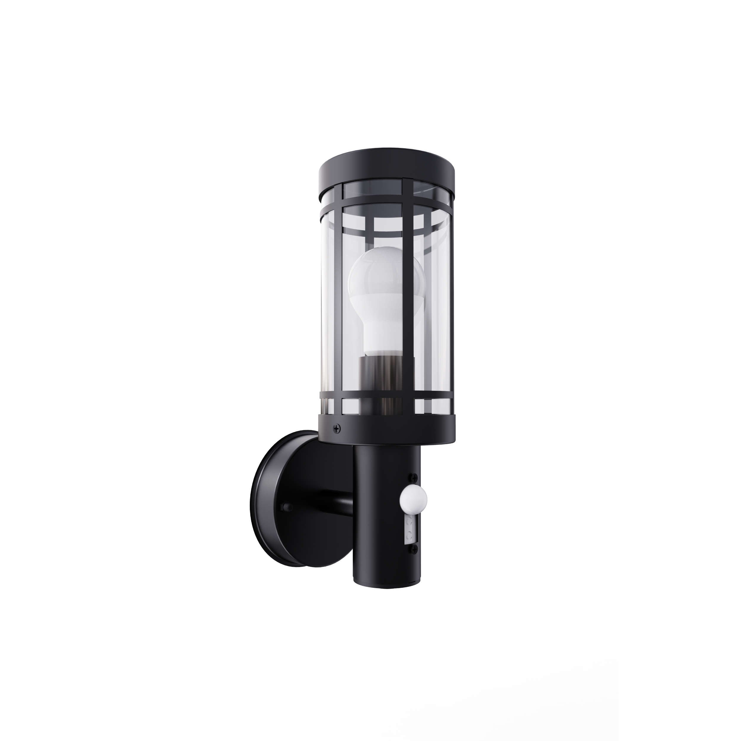 Modern Black Bollard Light with Energy-Efficient LED Technology