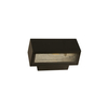 An energy-efficient LED outdoor wall light with a minimalist square shape and a frosted glass cover, perfect for enhancing the ambiance of any outdoor space.