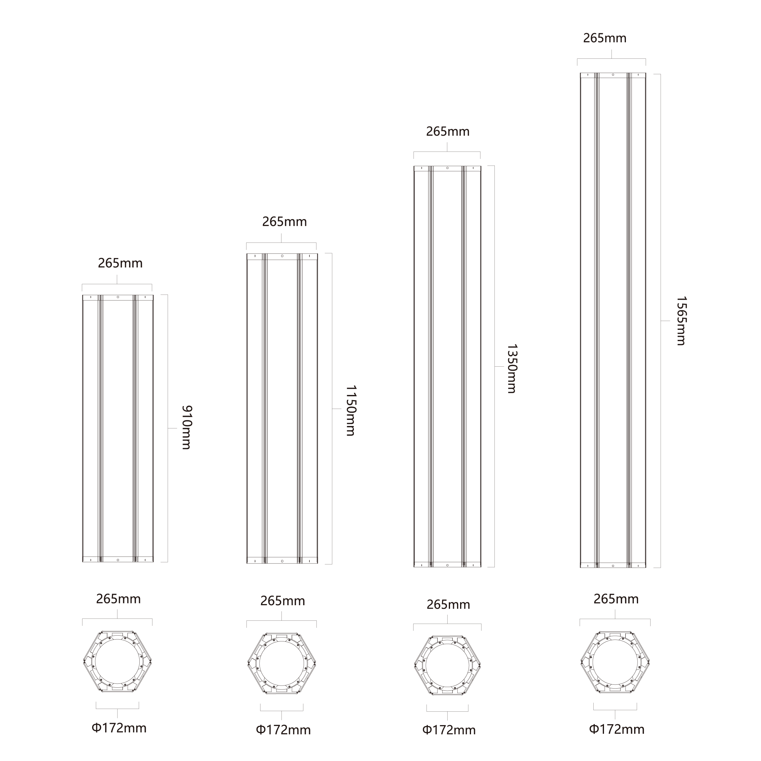 Vertical Solar Cylinder Module
