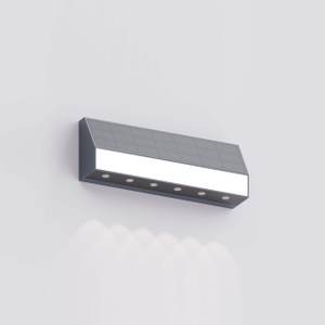 Sleek Solar-Powered Wall Light