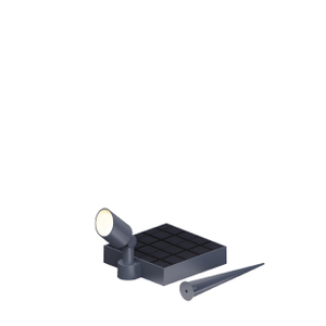 single head solar spot light