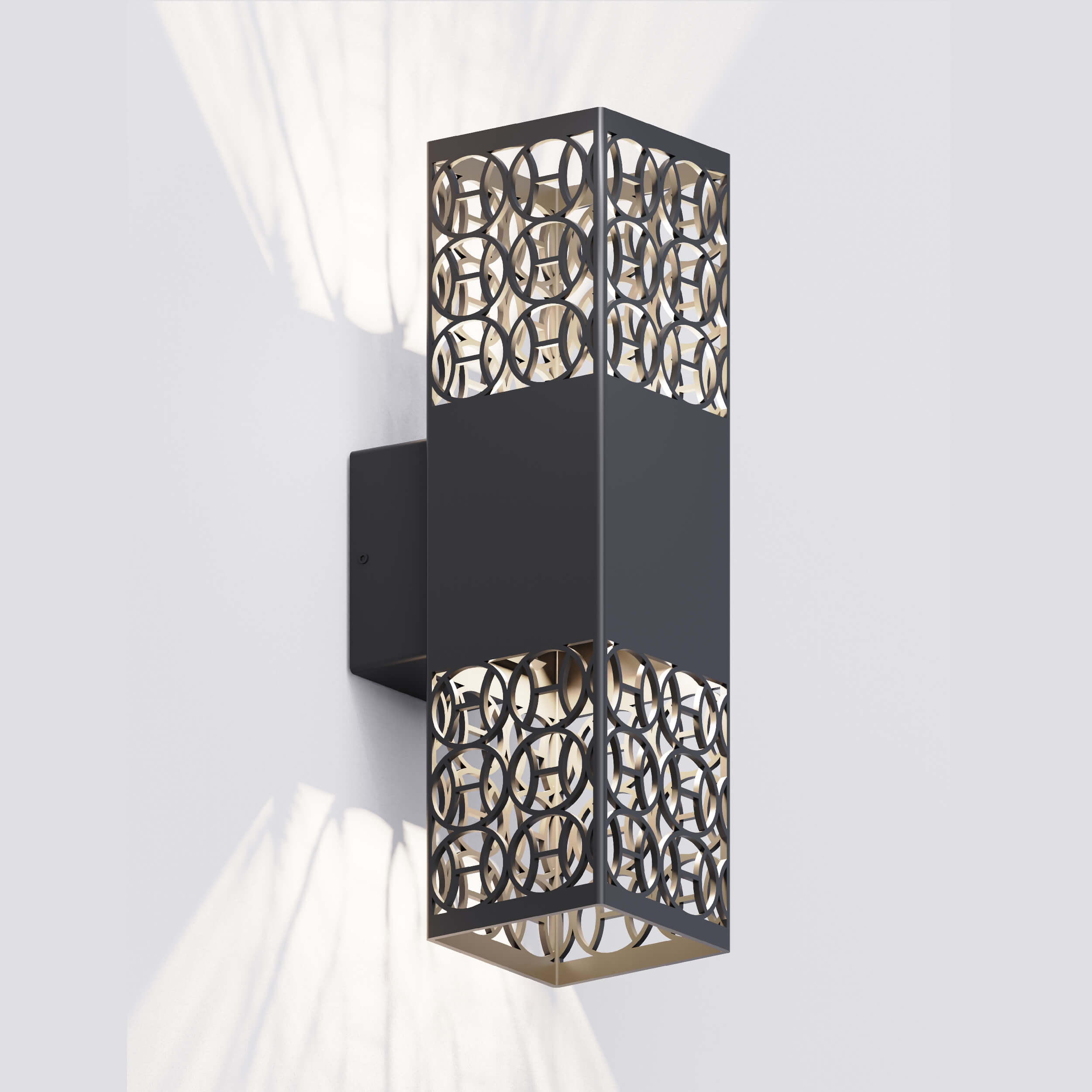 aluminum die casting led wall light