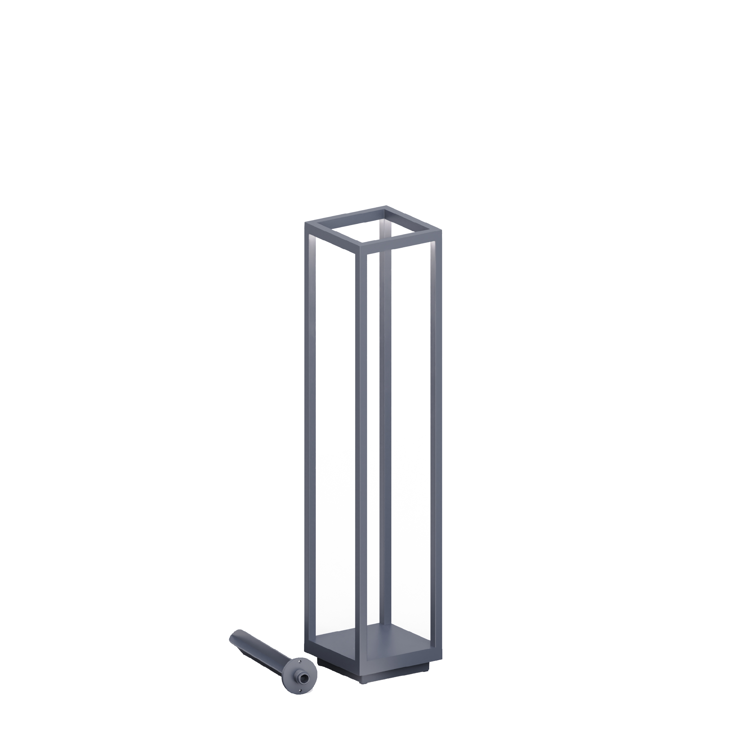 Aluminum body LED garden light