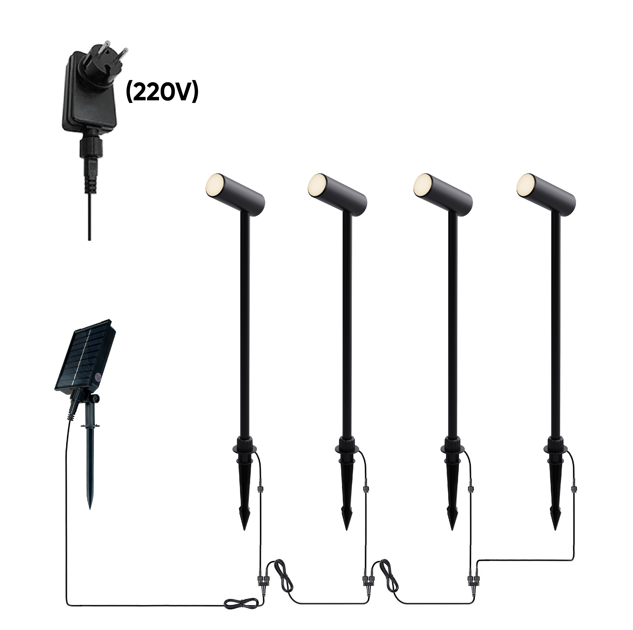 main power single head spot light