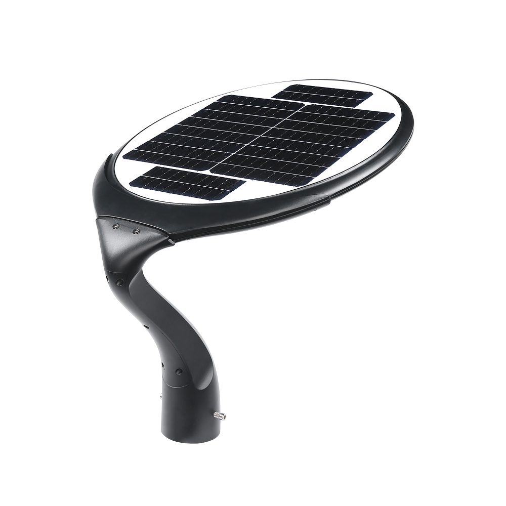 25W solar panel solar post top light