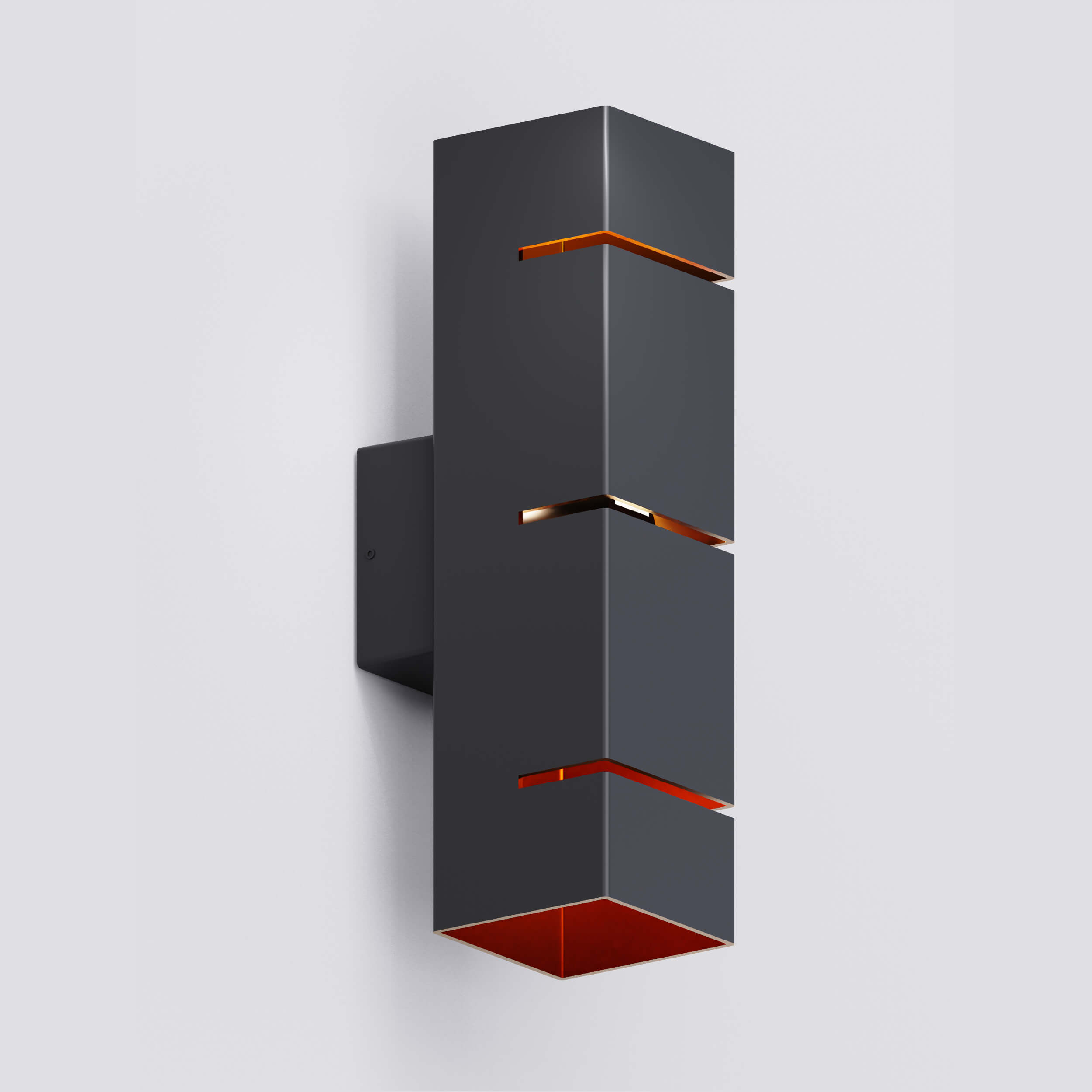 up and down led wall light