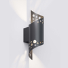 metal flow round design led wall light