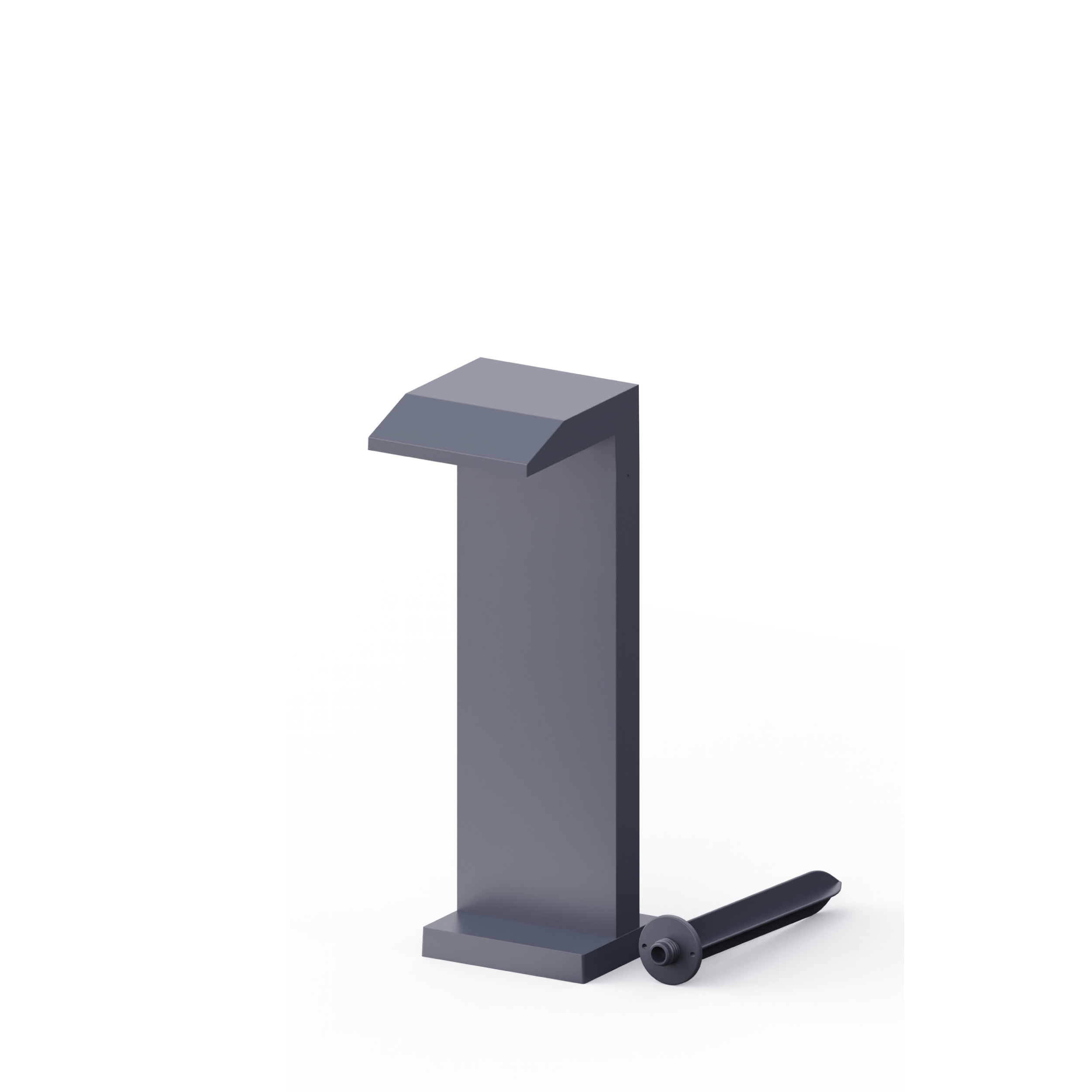 Corrosion-Resistant Bollard Lamp for Pathways