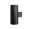 Black color led wall light 