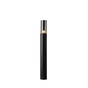 Modern E27 bulb bollard light for urban pathways and gardens