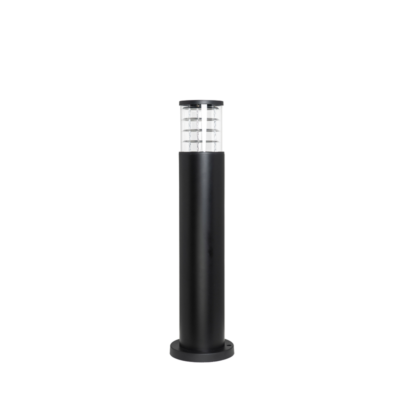 E27 LED bulb in modern urban garden lighting fixture